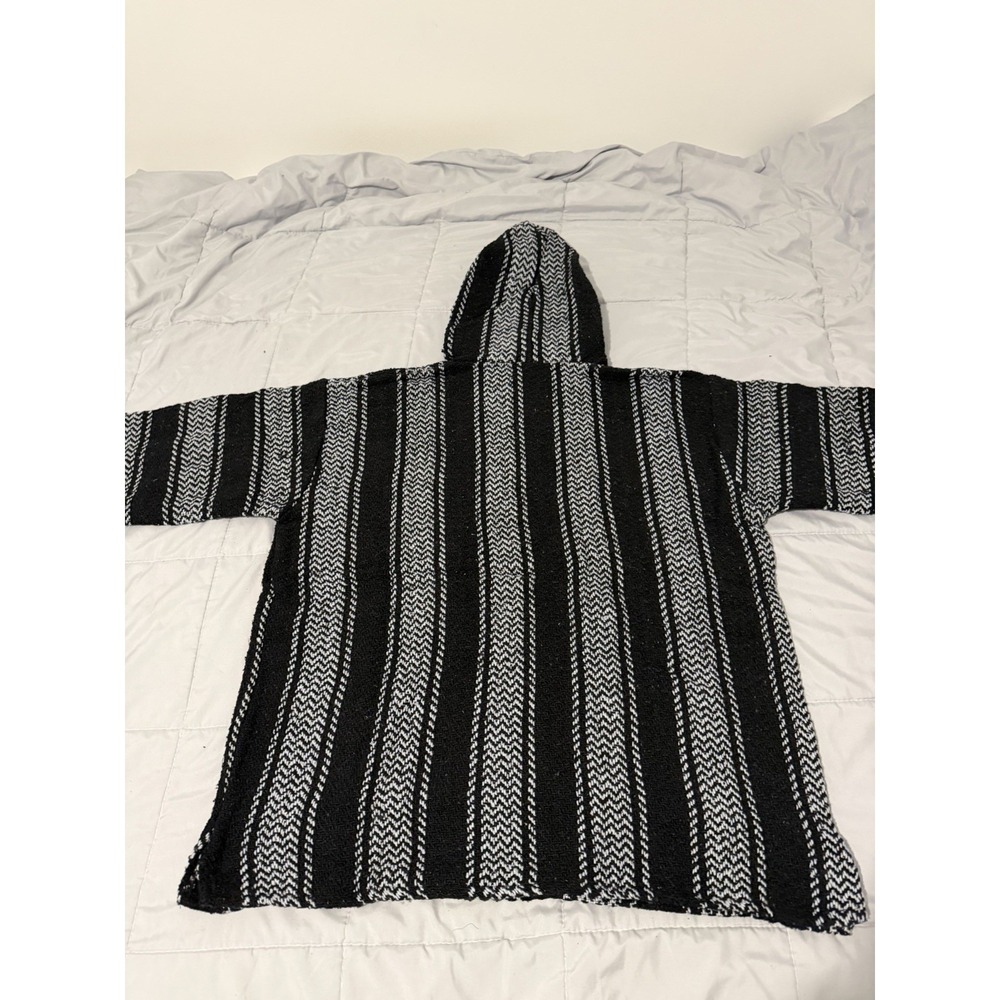 Baja Joe Unisex Black /White Pullover Hoodie Hippie Mexican Baja XXL NWT!!! - Picture 2 of 10